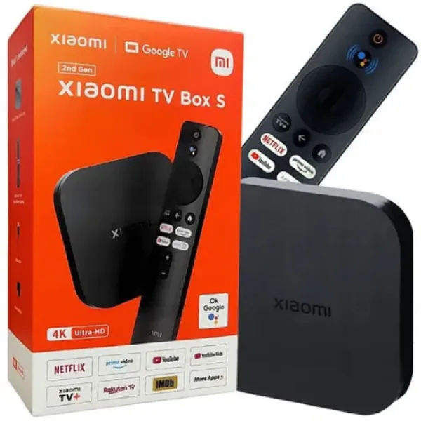 ТВ-приставка Xiaomi Mi Box S 4K (2 поколение)