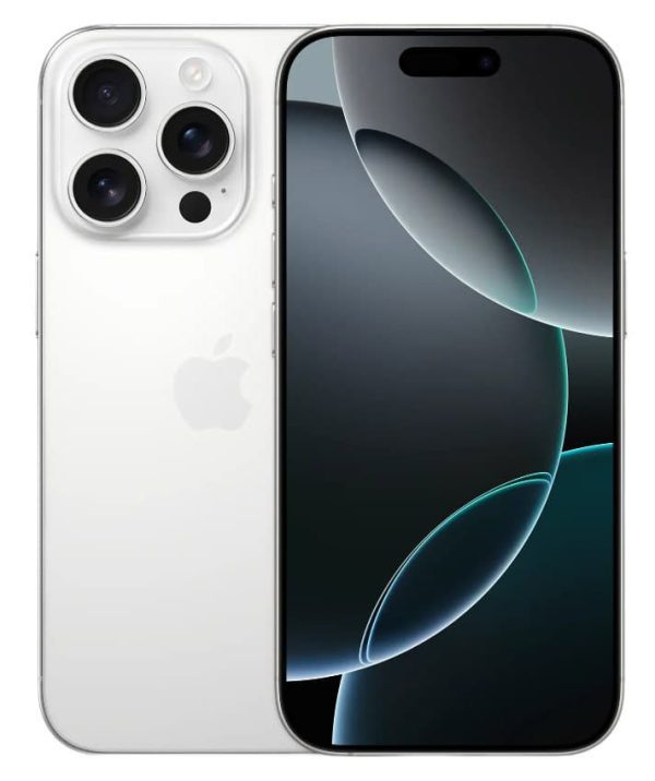 Смартфон Apple iPhone 16 Pro 256GB (белый титан)