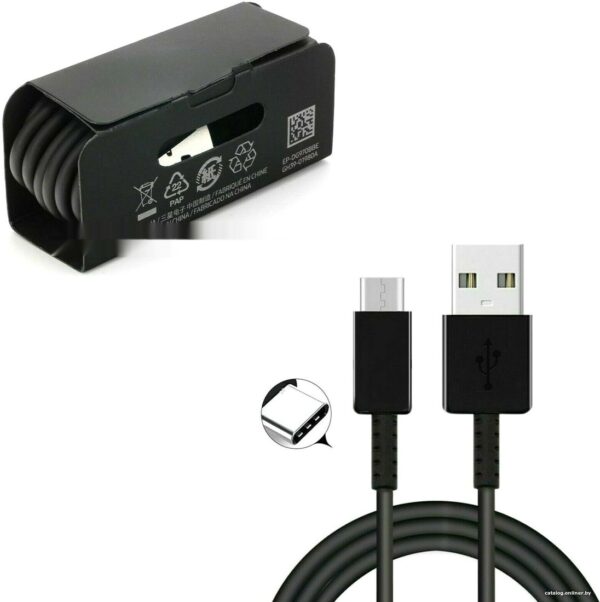 Кабель Samsung USB-A - Type-C Black EP-DG970BBE
