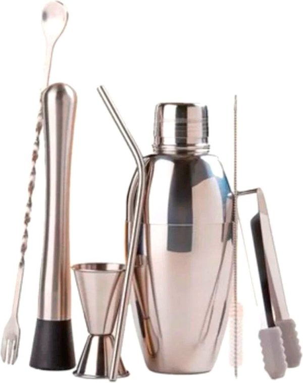 Набор для коктейля Circle Joy Coktail Shaker Bar Set 7 in 1 CJ-CSB01