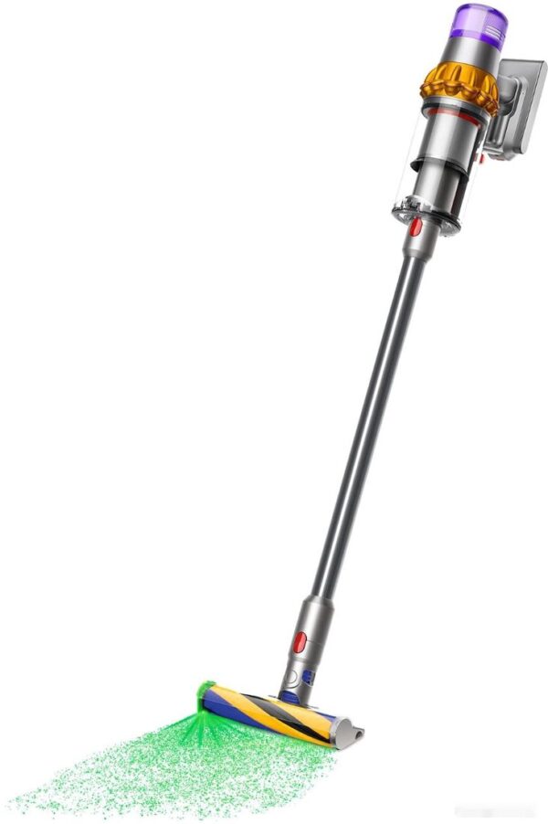 Вертикальный пылесос Dyson V15 Detect Vacuum SV47 Yellow/Iron