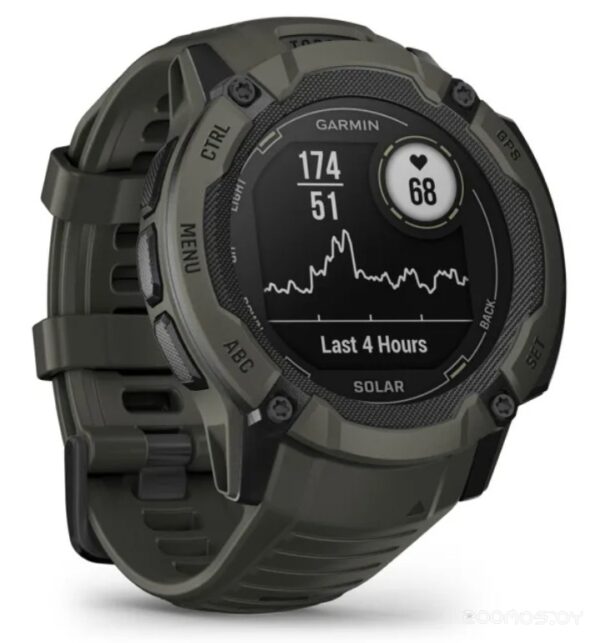 Умные часы Garmin Instinct 2x Solar (мох)
