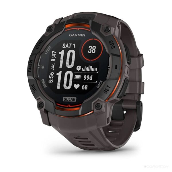 Умные часы Garmin Instinct 3 Solar 50 мм (черный)