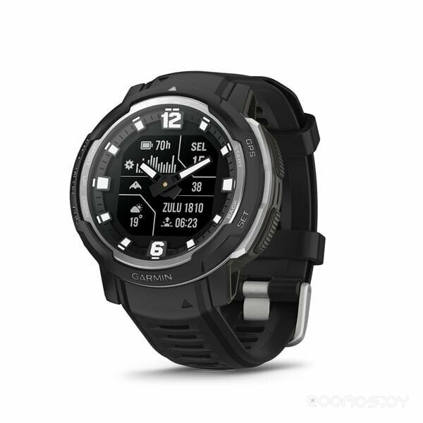 Умные часы Garmin Instinct Crossover (черный)