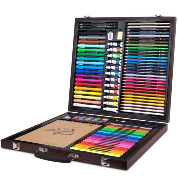 Набор для детского творчества Painting Set Wooden Box