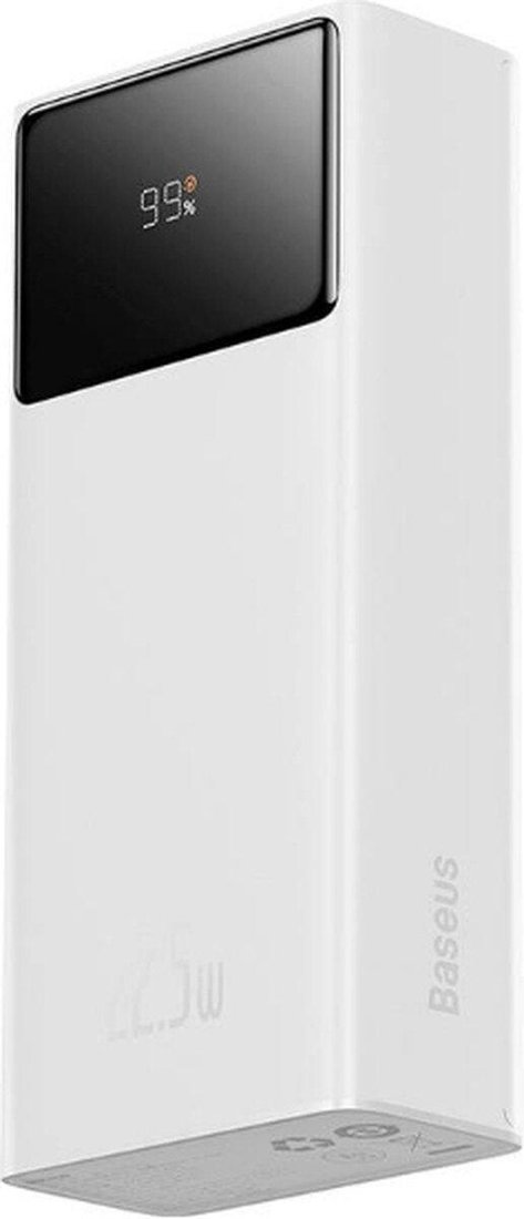 Портативное зарядное устройство Star-Lord Digital Display Fast Charging Power Bank 30000mAh 22.5W (белый)