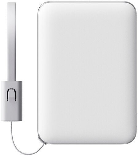 Портативное зарядное устройство Ultrathin Power Bank 5000mAh 22.5W PB0522S (белый, китайская версия)