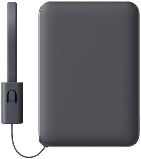 Портативное зарядное устройство Ultrathin Power Bank 5000mAh 22.5W PB0522S (серый, китайская версия)